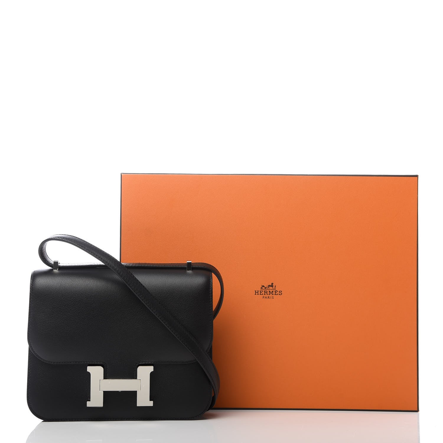 Hermes Swift Constance 18 Black 9 of 9