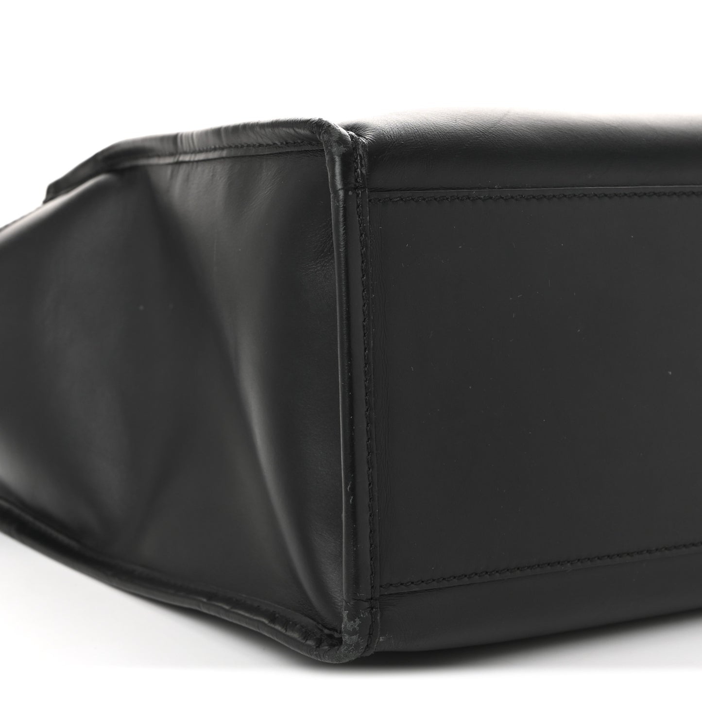 Vitello King Plexiglass Medium Fendi Sunshine Shopper Black