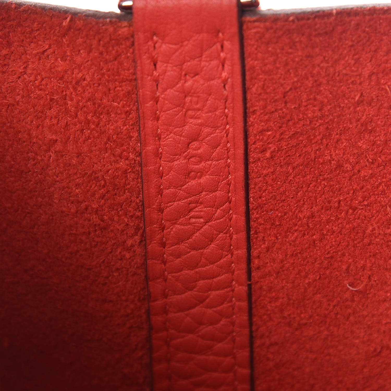 Hermes Taurillon Clemence Picotin Lock 18 PM Rouge Tomate 7 of 12