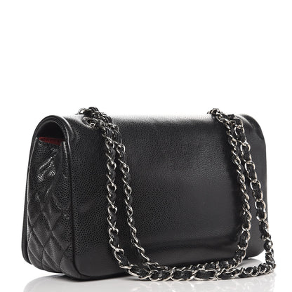 Chanel Caviar Medium Timeless CC Flap Black 3 of 9