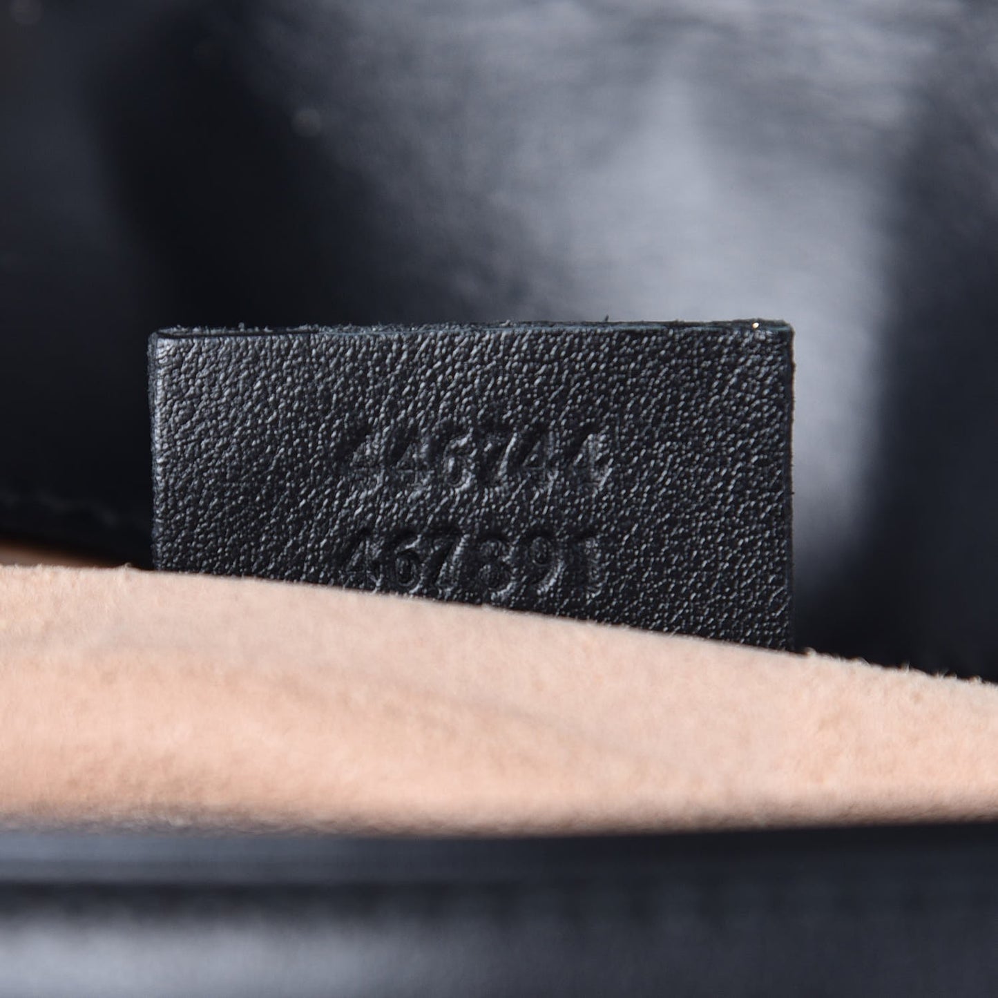 Calfskin Matelasse Mini GG Marmont Shoulder Bag Black