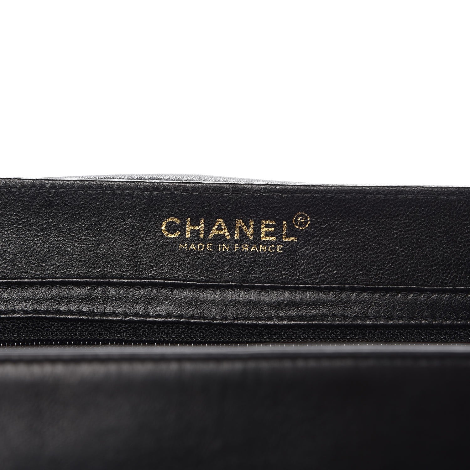 Chanel Lambskin Chocolate Bar Accordion Flap Black 6 of 10