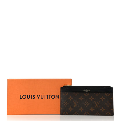 Louis Vuitton Monogram Slim Purse Black 10 of 10