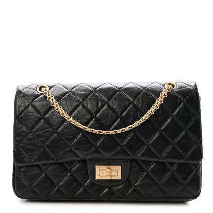Chanel Aged Calfskin Quilted 2.55 Reissue 227 Flap Black 1 of 10