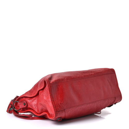 Balenciaga Agneau Classic Hardware City Rouge Cardinal 6 of 10