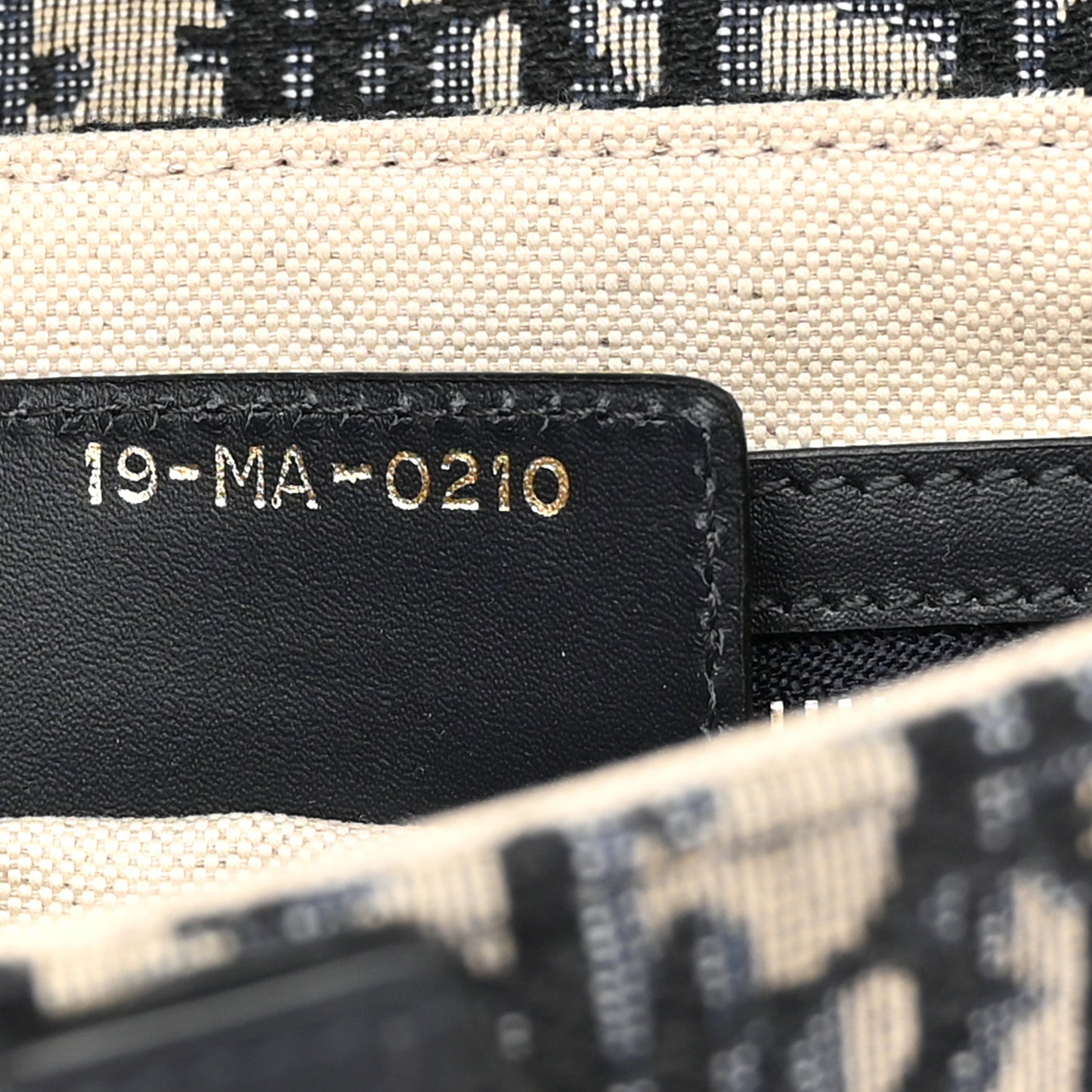 Oblique Saddle Bag Blue