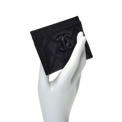 Chanel Caviar Quilted My Everything Card Holder Black 2 of 8