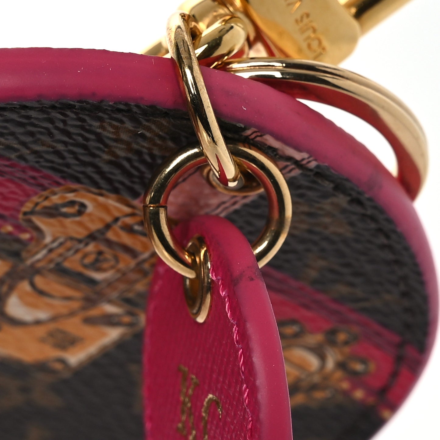Monogram Summer Trunks Bag Charm Key Holder
