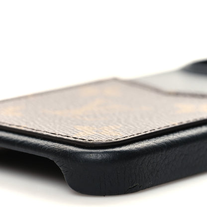 Louis Vuitton Monogram Pallas iPhone 15 Pro Bumper Black 9 of 11