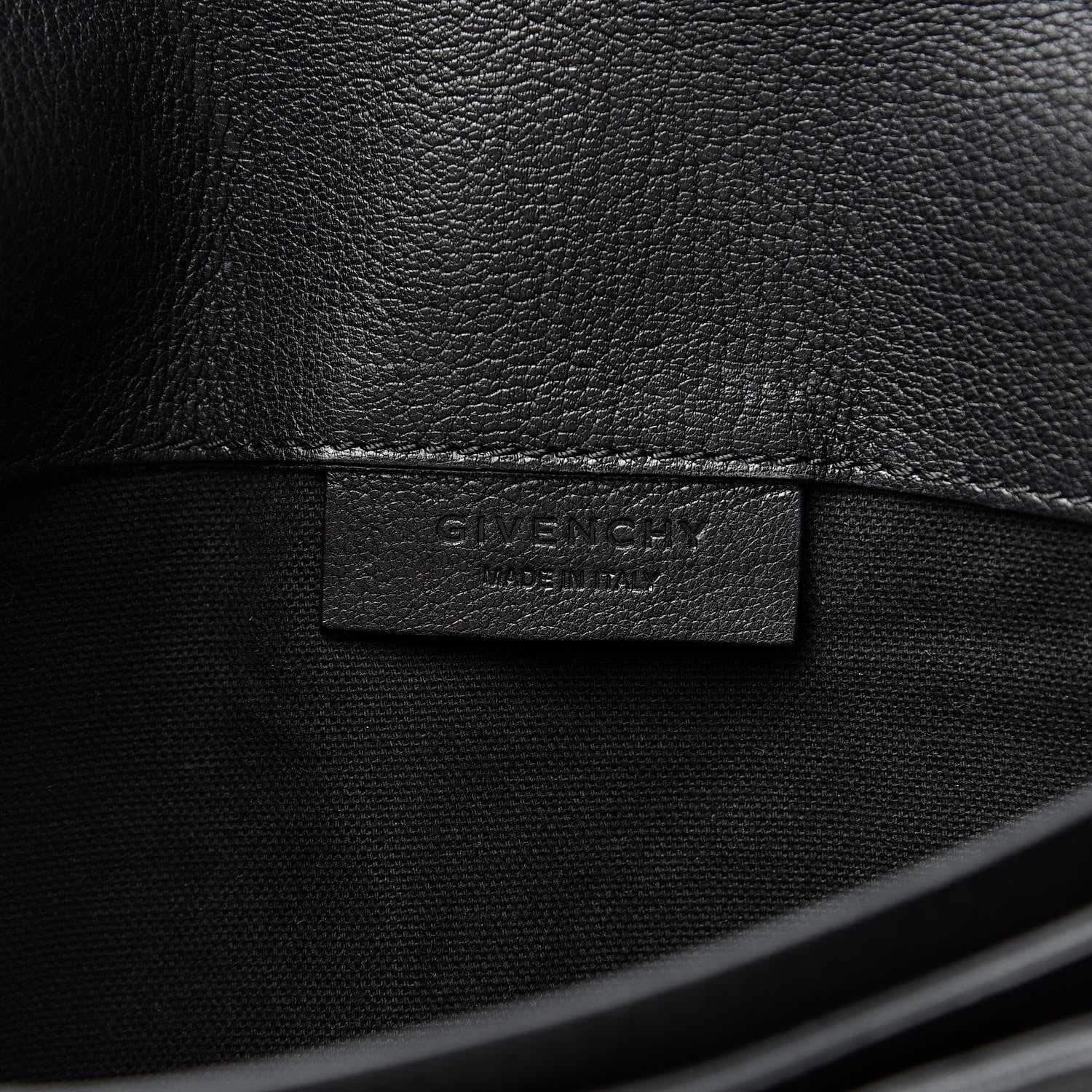 Givenchy Sugar Goatskin Medium Antigona Envelope Clutch Black 6 of 10