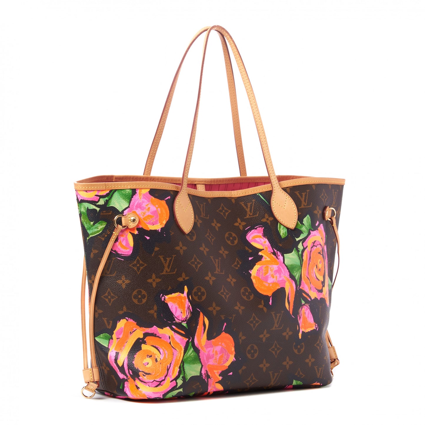 Monogram Roses Neverfull MM