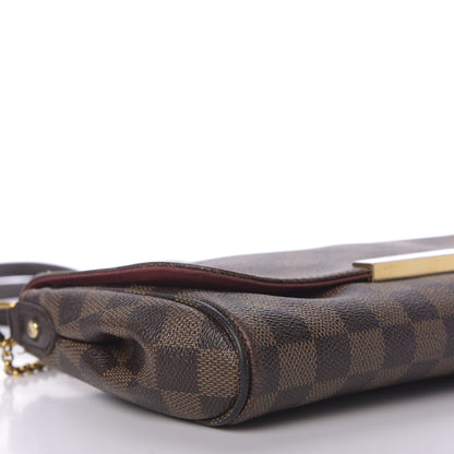 Louis Vuitton Damier Ebene Favorite MM 6 of 9