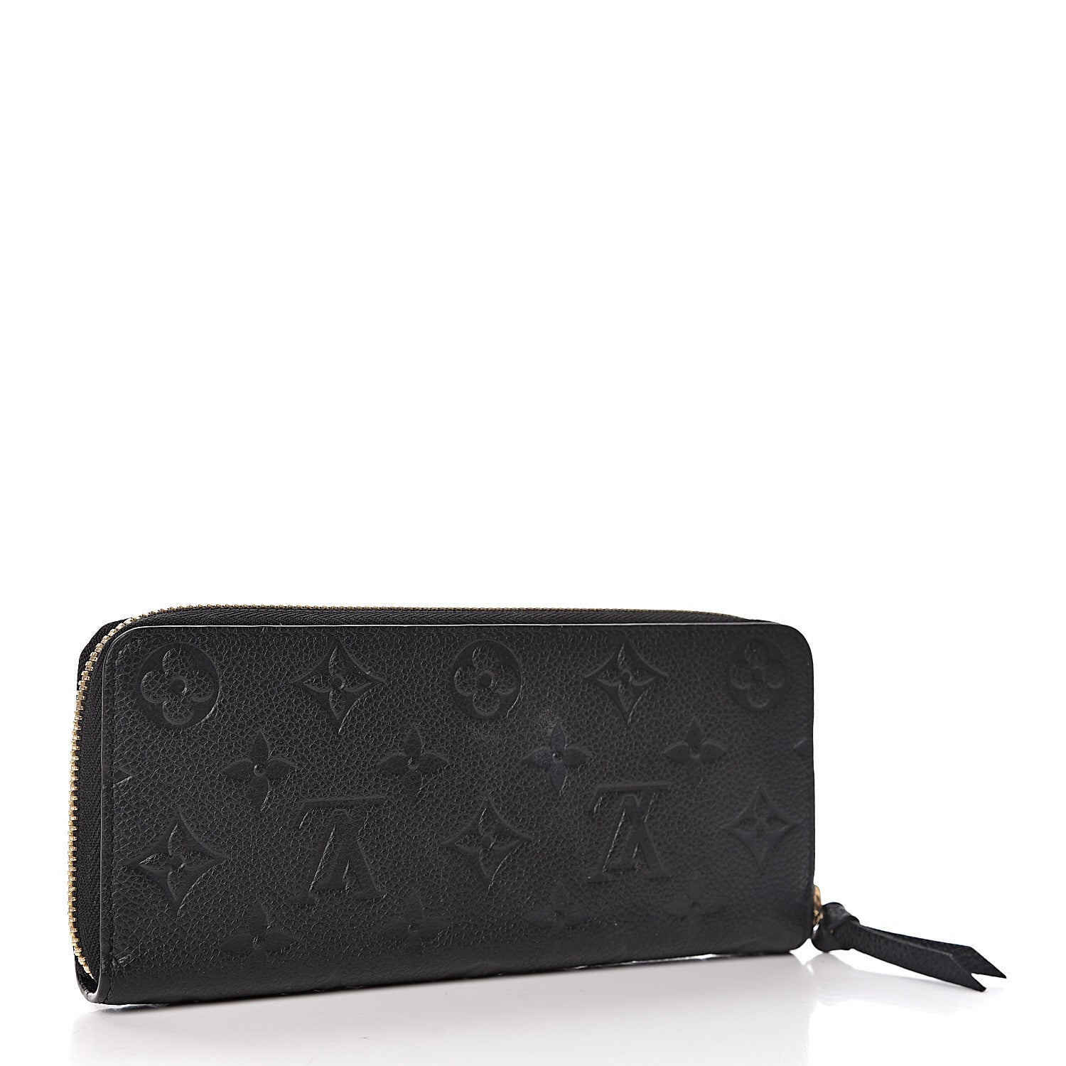 Louis Vuitton Empreinte Clemence Wallet Black 3 of 7