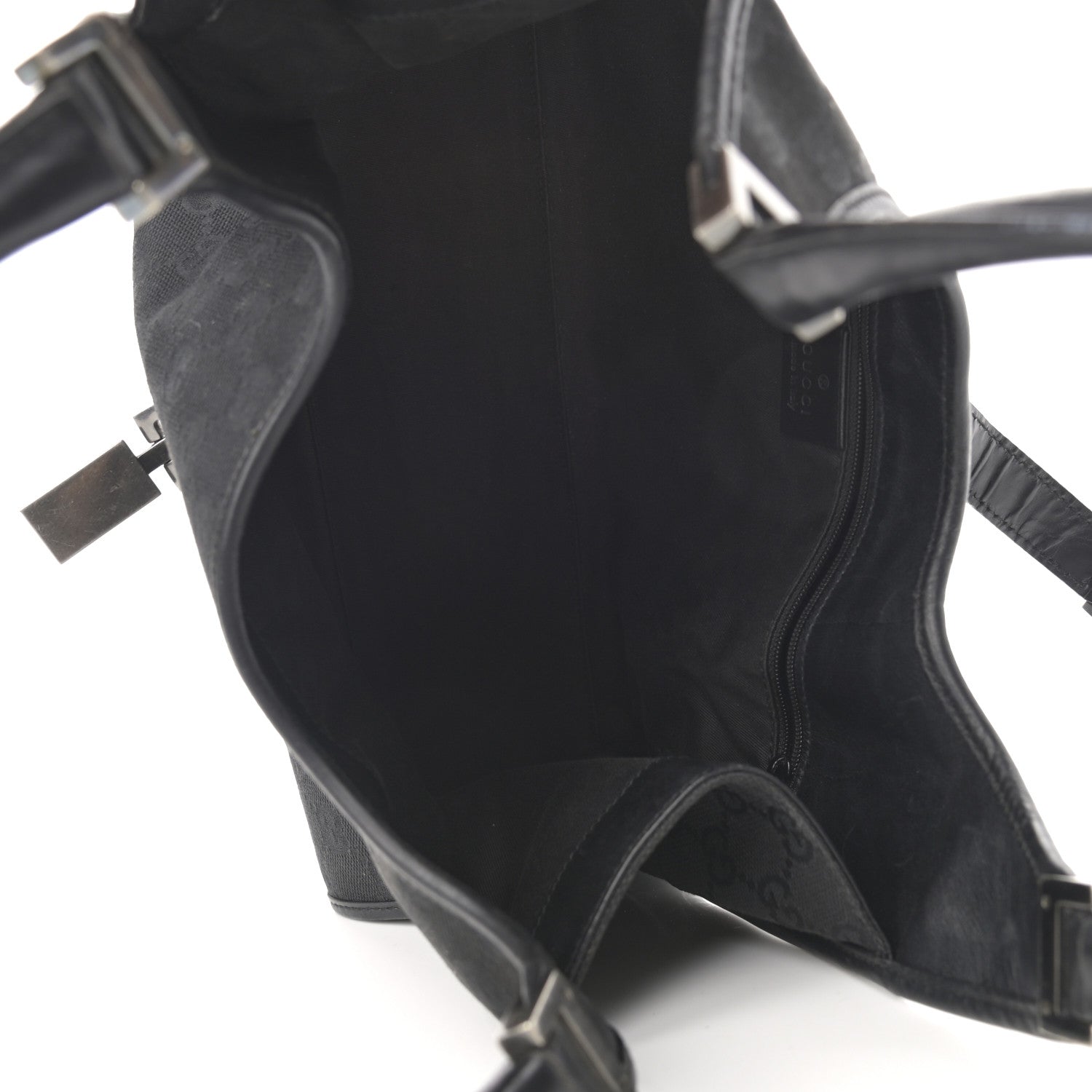 Gucci Monogram Small Bardot Black 5 of 15