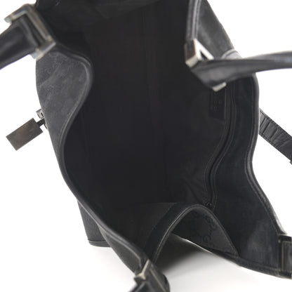 Gucci Monogram Small Bardot Black 5 of 15