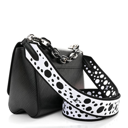 Louis Vuitton LV x YK Epi Infinity Dots Twist Shoulder Bag MM Black 4 of 10