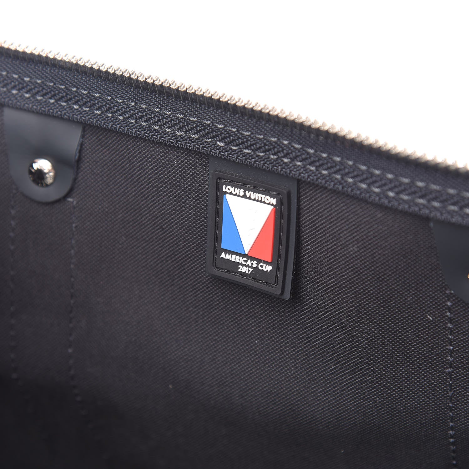 Louis Vuitton Damier Cobalt America's Cup Regatta Keepall Bandouliere 55 8 of 11