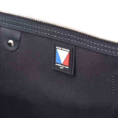 Louis Vuitton Damier Cobalt America's Cup Regatta Keepall Bandouliere 55 8 of 11
