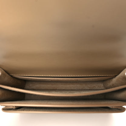 Saint Laurent Calfskin Medium Monogram Sunset Dark Beige 5 of 9
