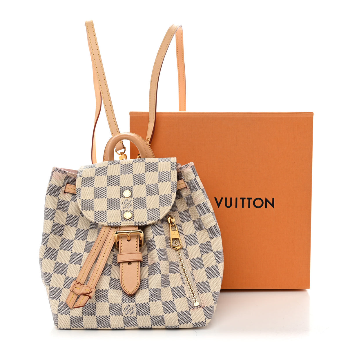 Louis Vuitton Damier Azur Sperone BB Backpack 14 of 14