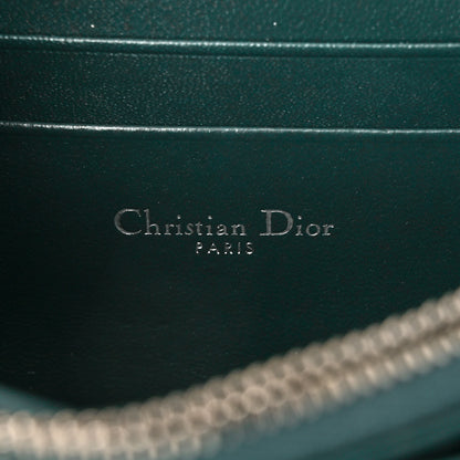 Christian Dior Canvas Macrocannage Caro Pouch Green Multicolor 6 of 12