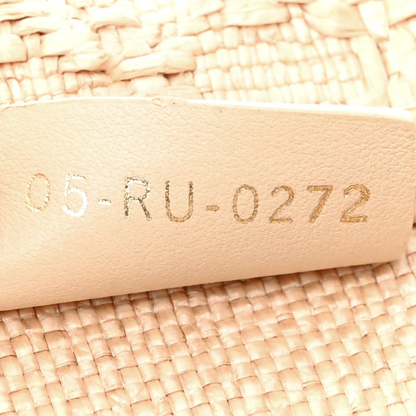 Raffia Cannage Medium Book Tote Natural