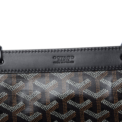 Goyard Calfskin Bellechasse PM Tote Black 5 of 10