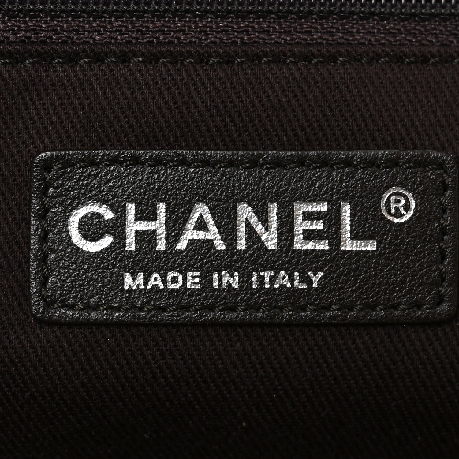 Chanel Lambskin Quilted Travel Flap Tote Dark Brown 6 of 10