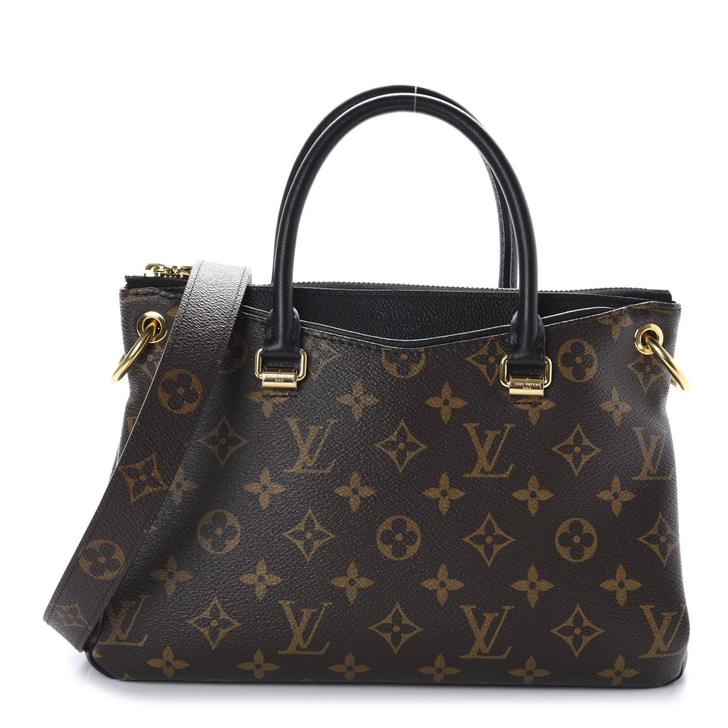 Louis Vuitton Monogram Pallas Full BB Black 1 of 9