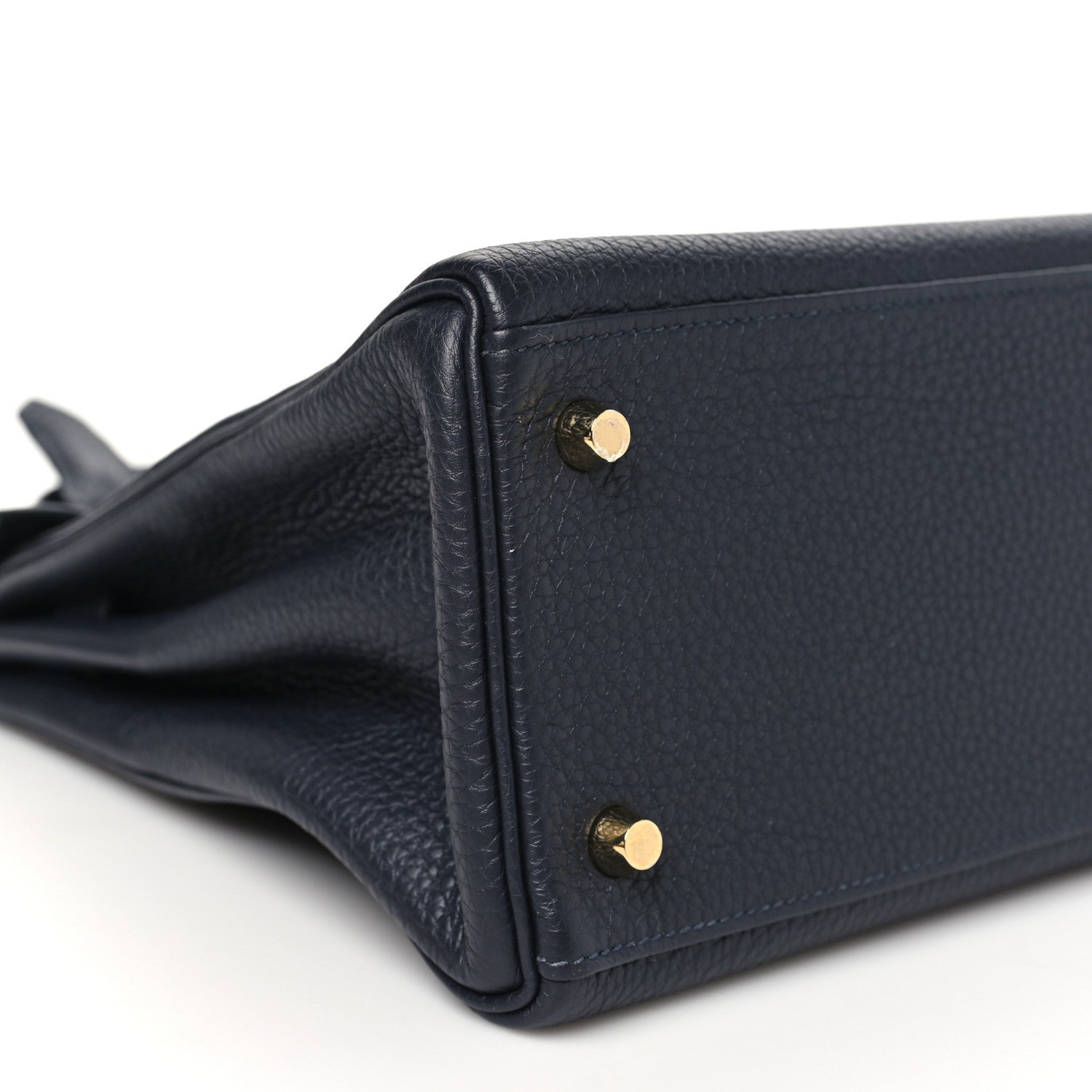 Hermes Togo Kelly Retourne 28 Bleu Nuit 9 of 11