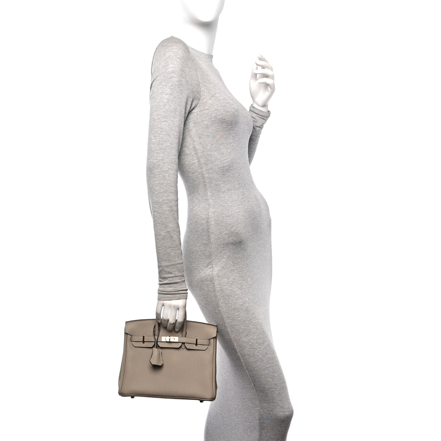Togo Birkin 25 Gris Tourterelle