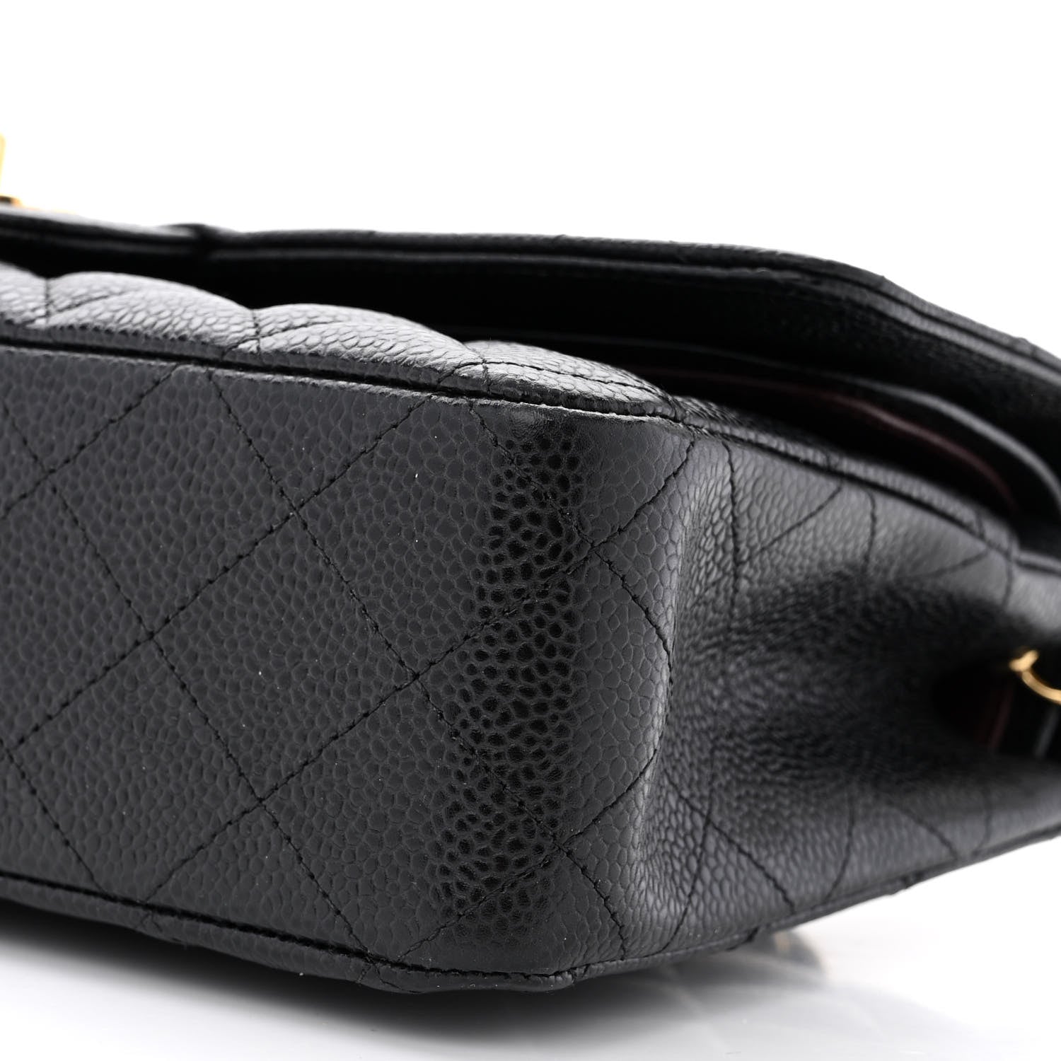 Chanel Caviar Quilted Medium Double Flap Black 10 of 11