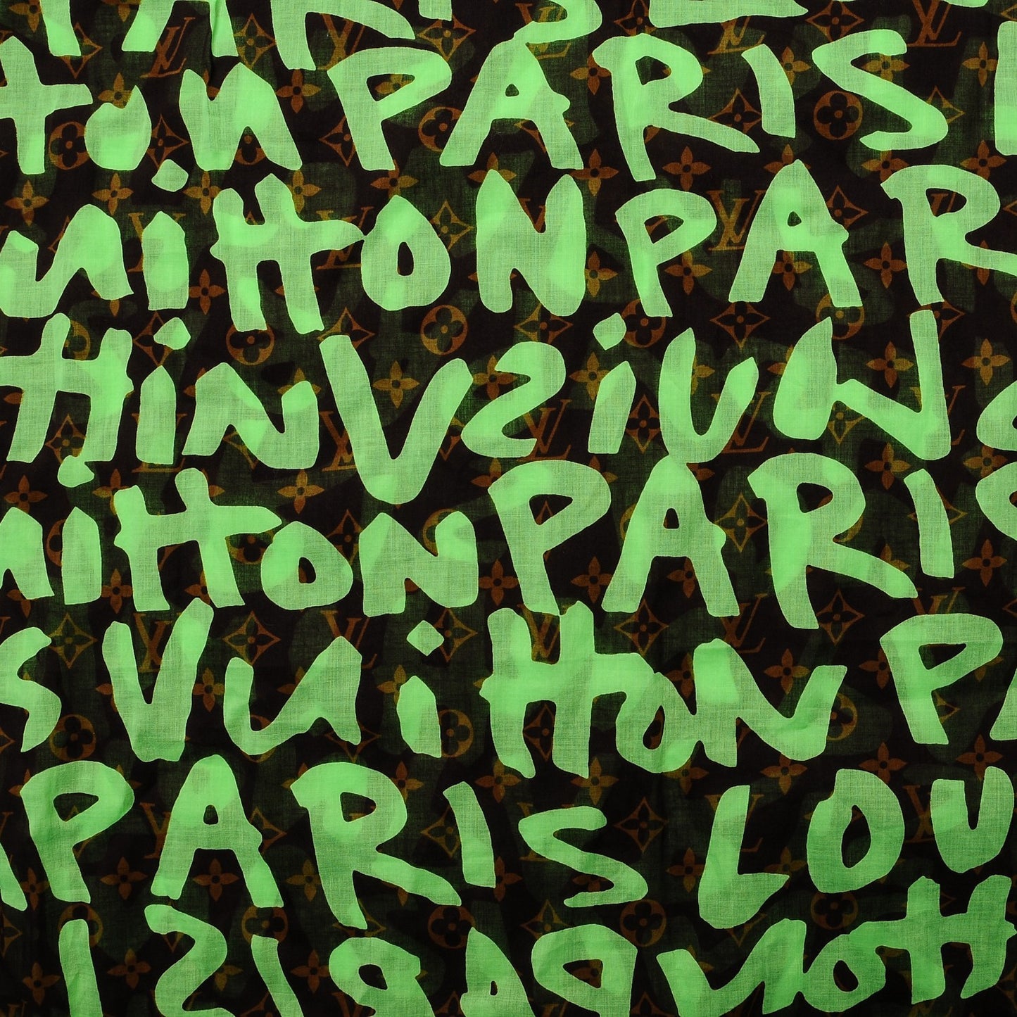 Cotton Graffiti Green
