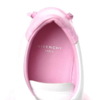 Givenchy Calfskin Mink Fur Womens Urban Street Sneakers 39 White Rose 7 of 11