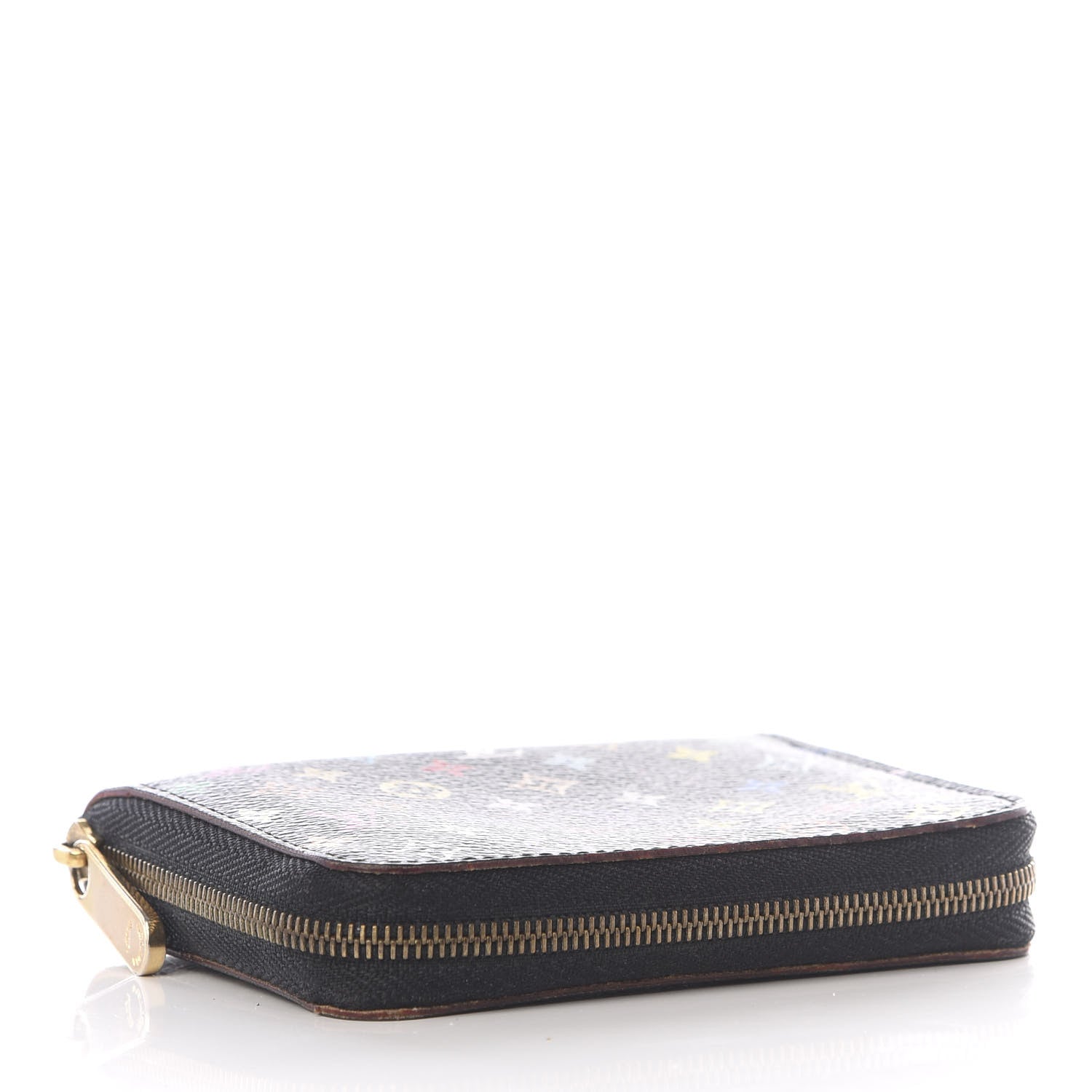 Louis Vuitton Monogram Multicolor Zippy Coin Purse Black 3 of 8