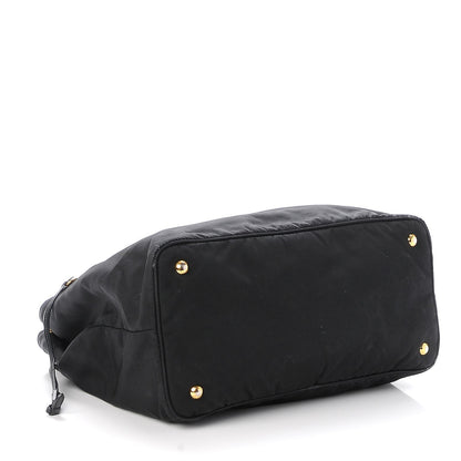 Prada Saffiano Tessuto Nylon Tote Nero Black 4 of 7