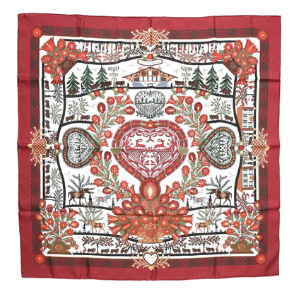 Hermes Silk Decoupages Scarf 90 1 of 5