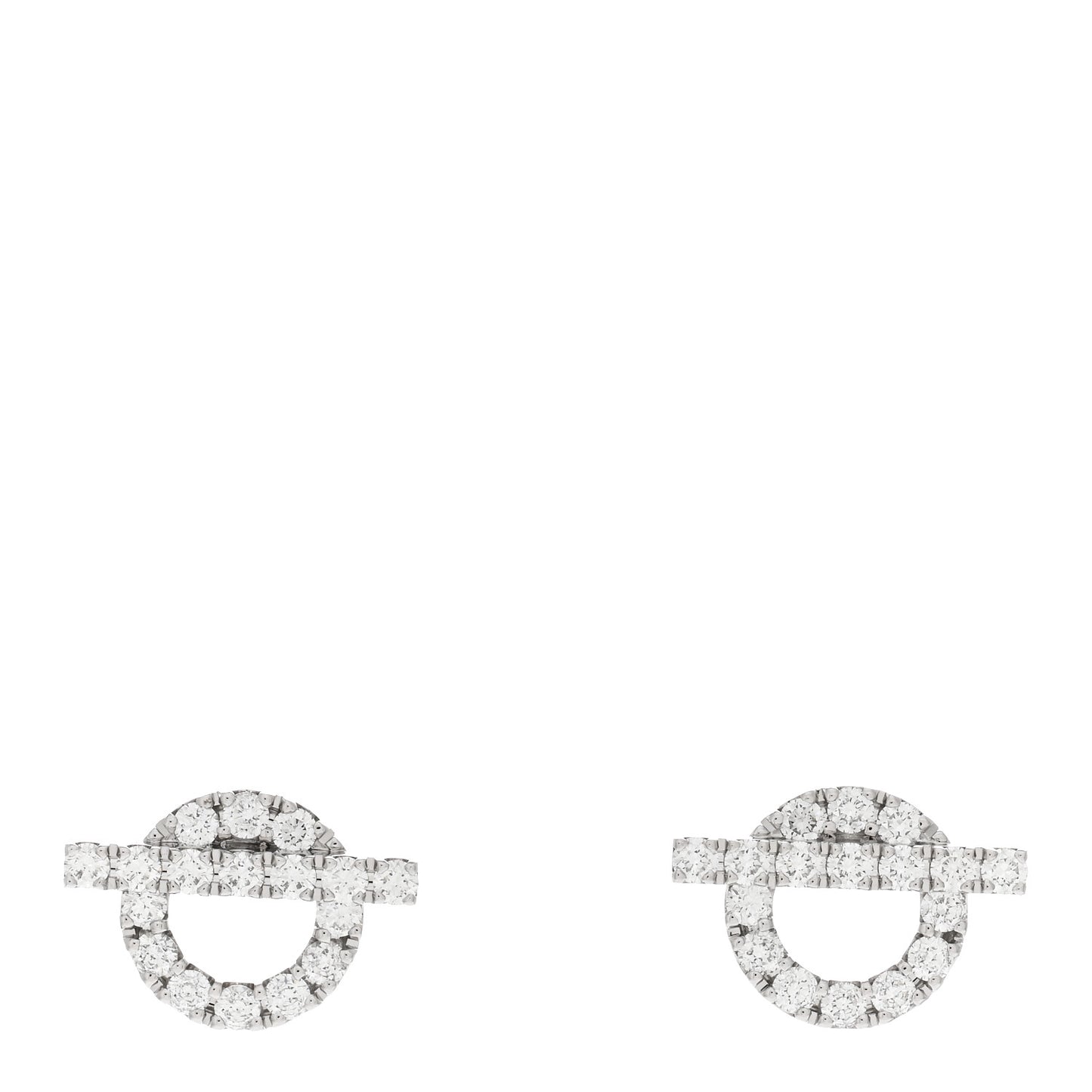 18K White Gold Diamond Finesse Earrings
