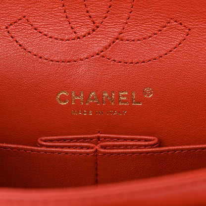 Chanel Aged Calfskin Quilted 2.55 Reissue Mini Flap Red 6 of 13