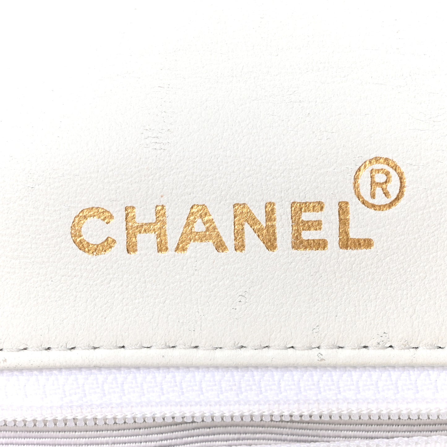 Lambskin Quilted Mini Flap Bag White