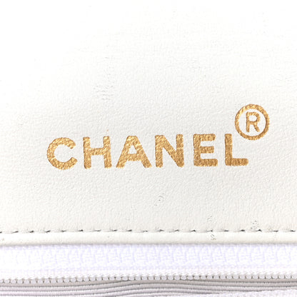 Chanel Lambskin Quilted Mini Flap Bag White 5 of 10