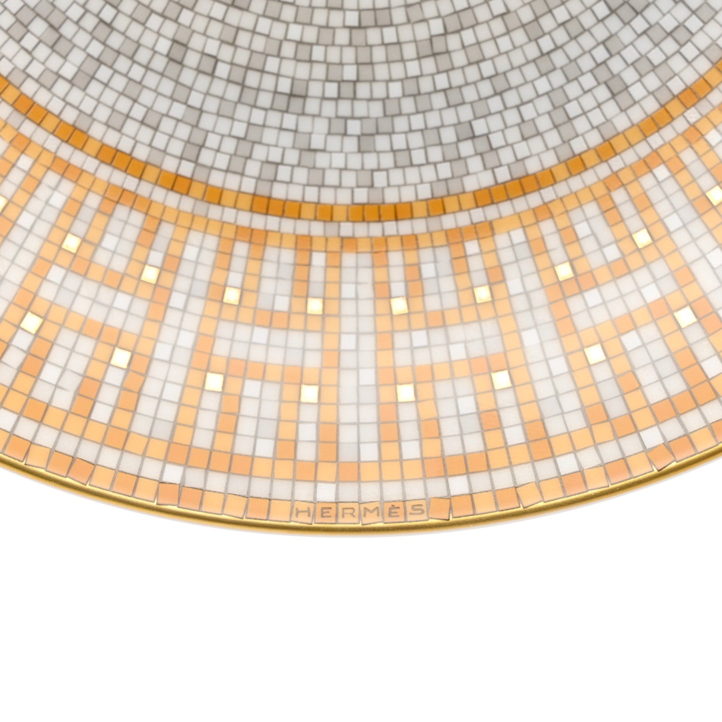 Porcelain Mosaique au 24 Dessert Plate Set of 2