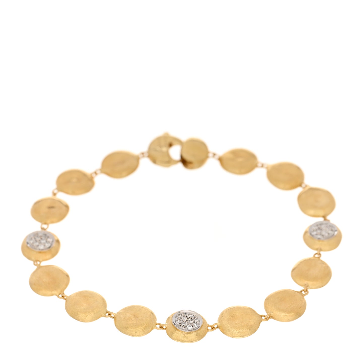 18K Yellow Gold Diamond Jaiuper Bracelet