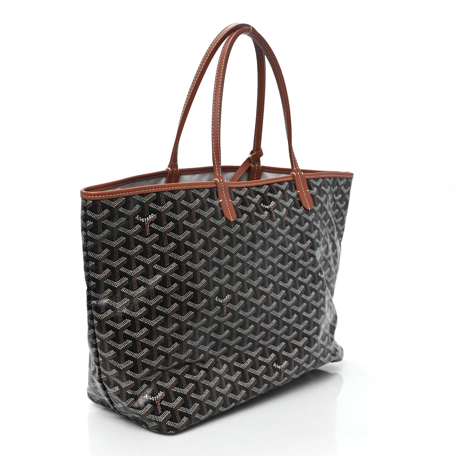 Goyard Goyardine Saint Louis PM Black Gold 4 of 11