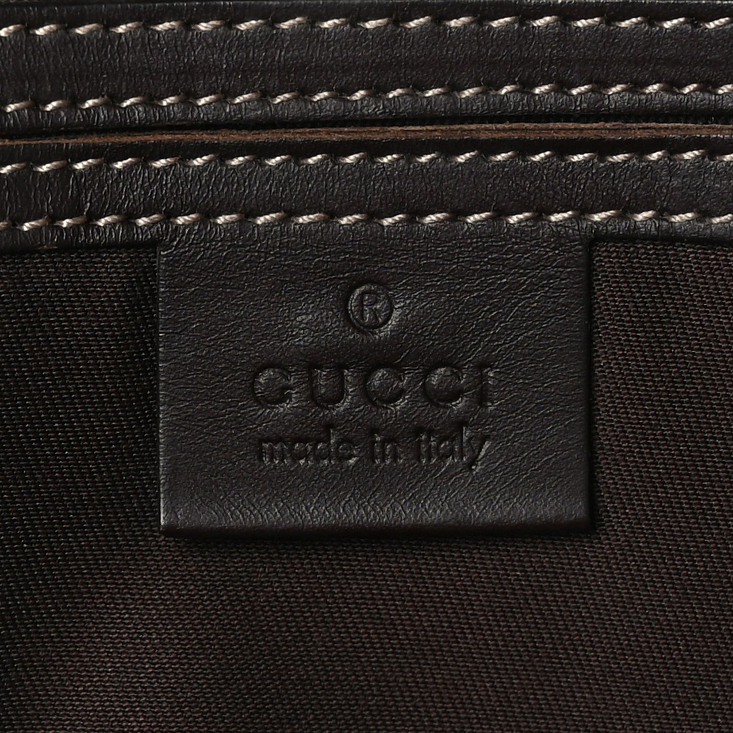 GG Plus Monogram Large Messenger Bag Dark Brown