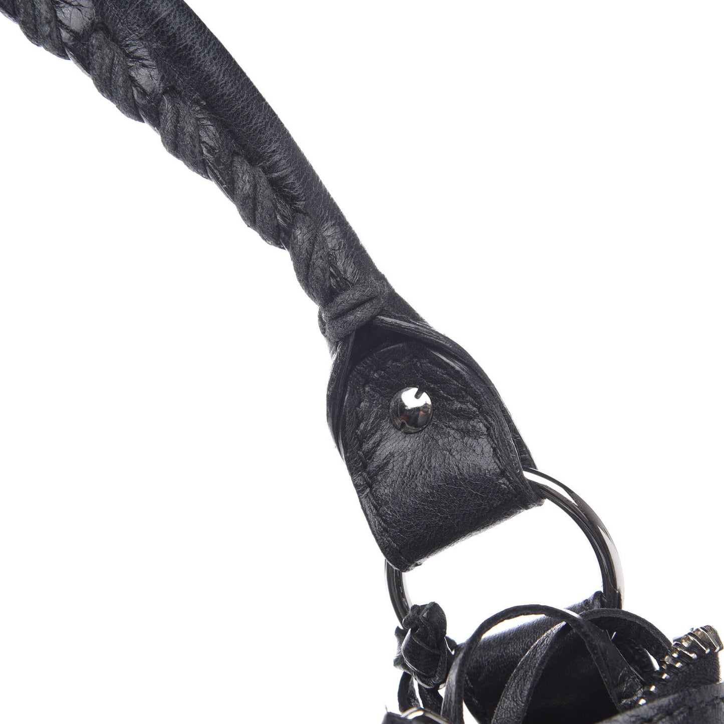 Chevre Giant 21 Silver Hardware Day Hobo Black