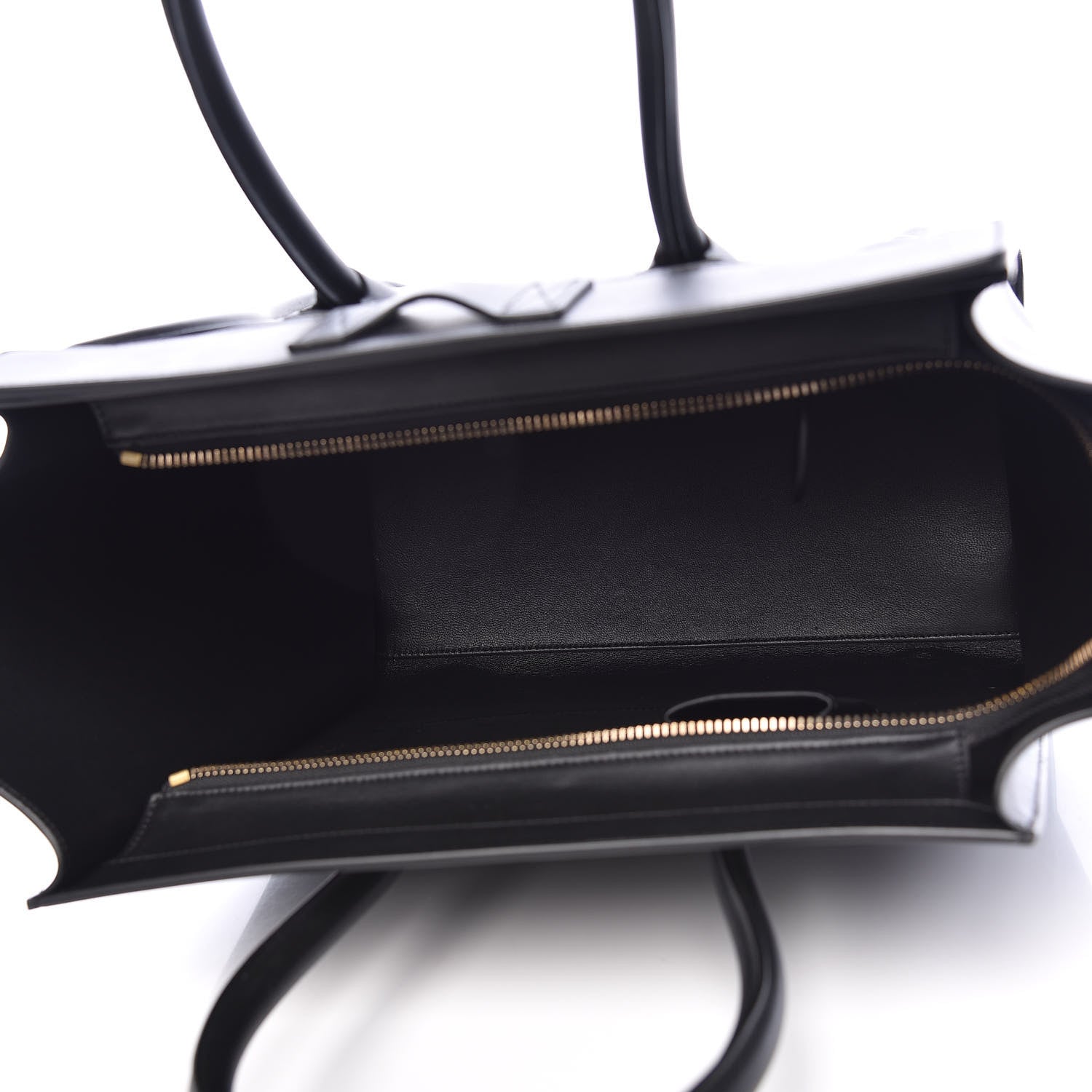 Celine Smooth Calfskin Mini Luggage Black 5 of 12
