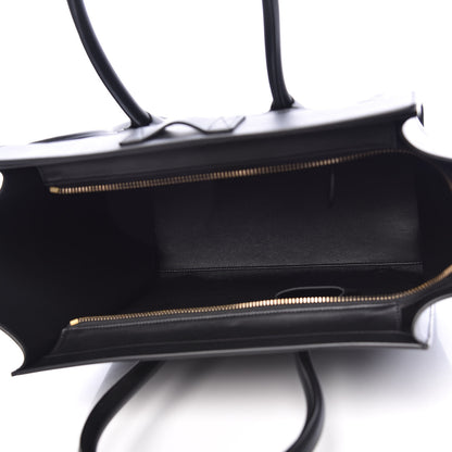 Celine Smooth Calfskin Mini Luggage Black 5 of 12