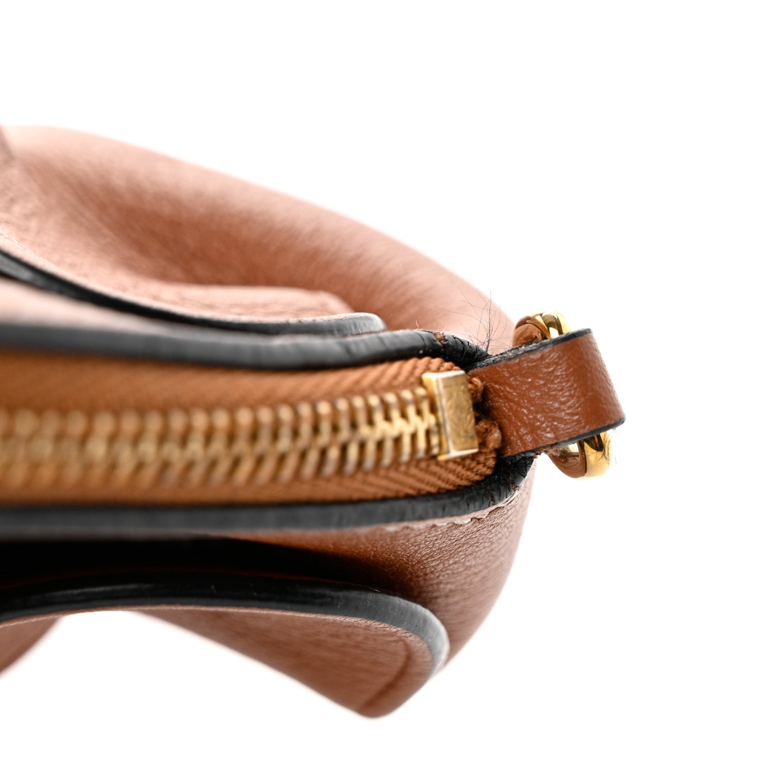 Loewe Calfskin Mini Elephant Crossbody Bag Tan 8 of 8