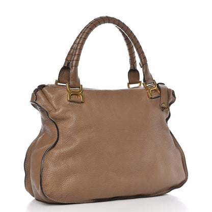 Chloe Calfskin Large Marcie Satchel Nut 3 of 14